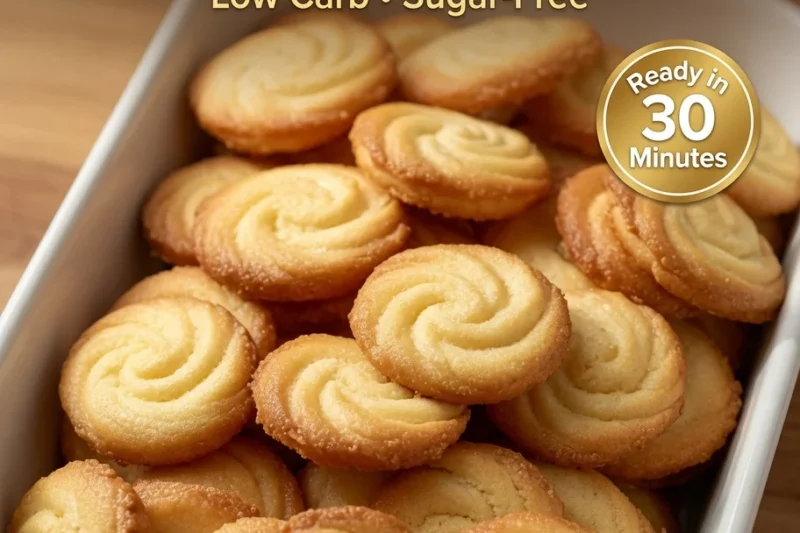 High-Protein Keto Butter Cookies