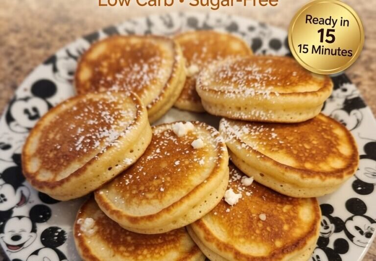 High-Protein Mini Pancakes