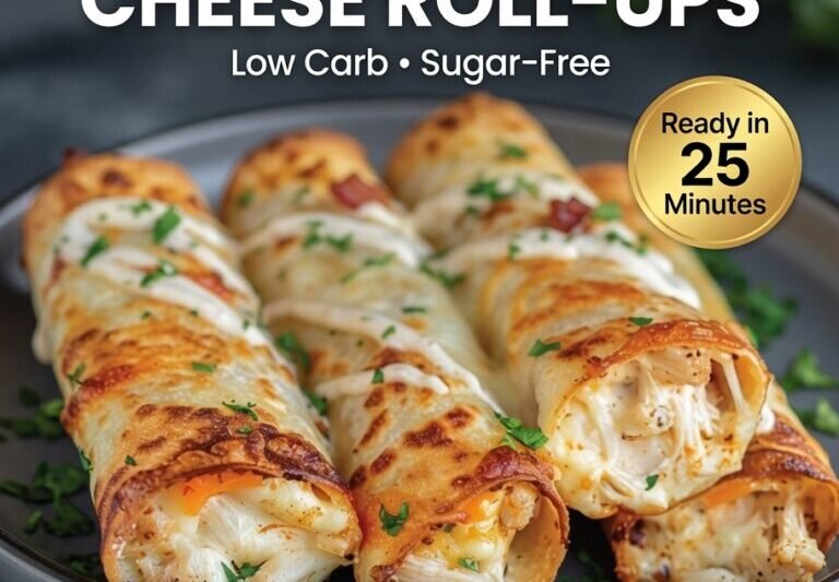 High-Protein Chicken Bacon Cheese Roll-Ups