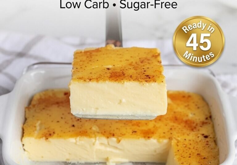 High-Protein Fail-Proof Egg Custard Bars