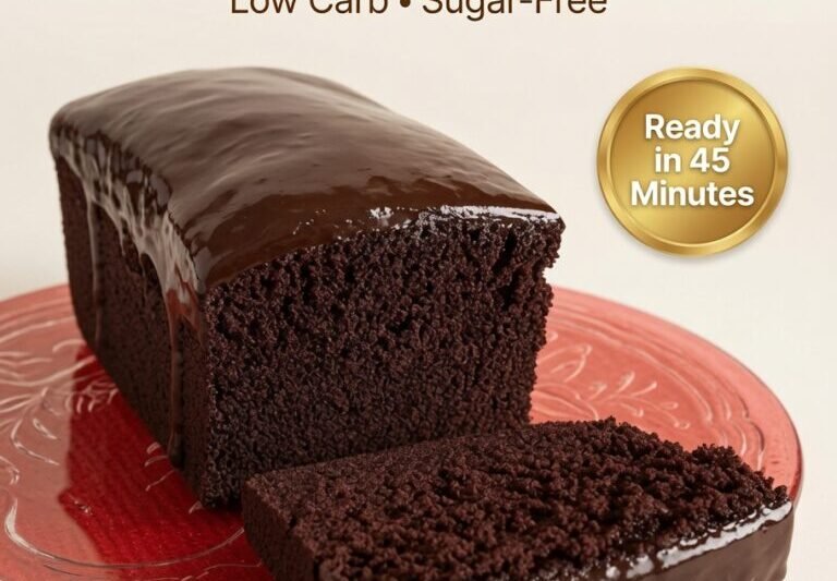 High-Protein Chocolate Loaf Cake