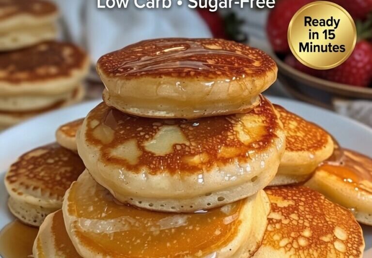 High-Protein Fluffy Pancakes