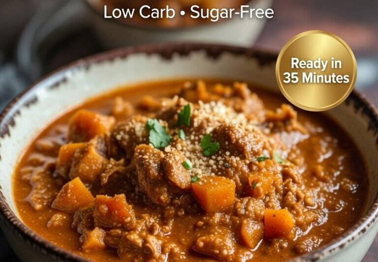 High-Protein Turkey Pumpkin Chili