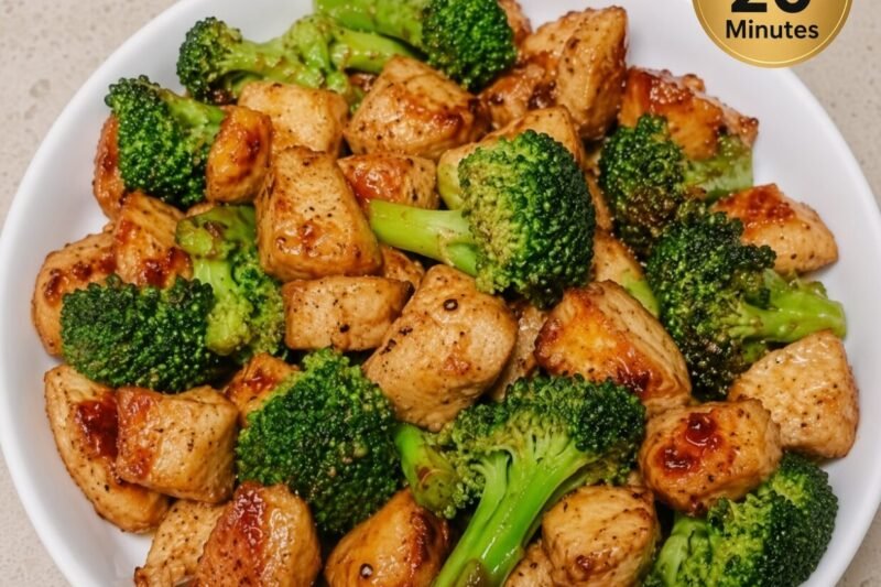 High-Protein Chicken & Broccoli Stir-Fry