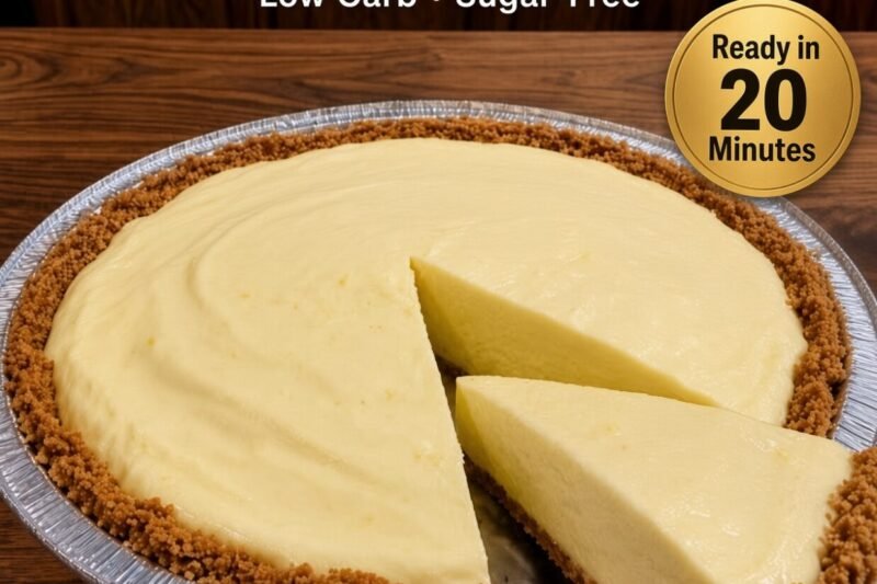 High-Protein Lemon Cheesecake