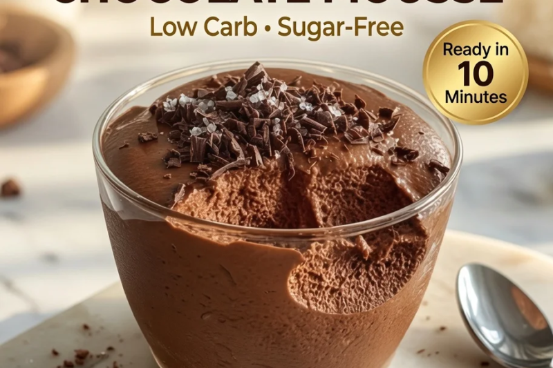 High-Protein Cottage Cheese Chocolate Mousse