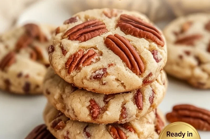 High-Protein Keto Butter Pecan Cookies
