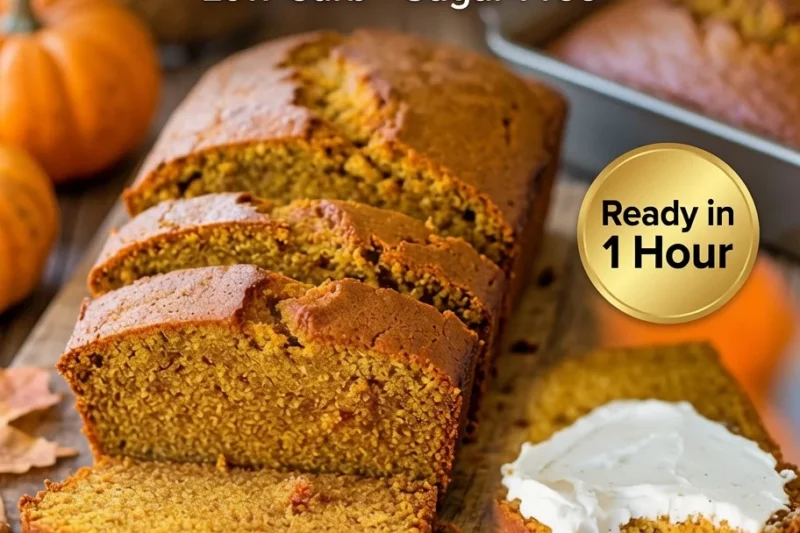 High-Protein Pumpkin Bread