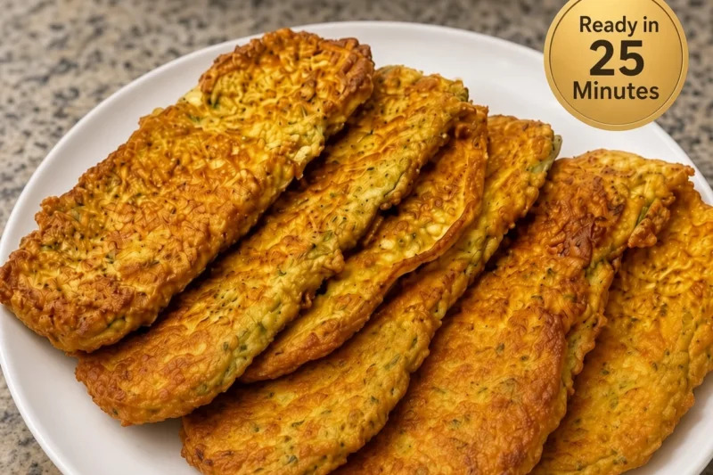 High-Protein Zucchini Egg Fritters