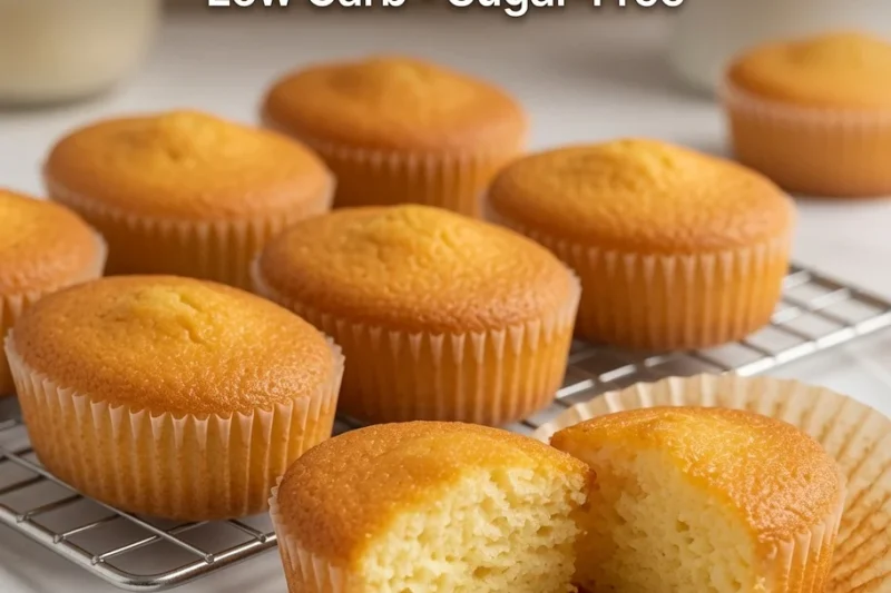 High-Protein Keto Vanilla Madeleines