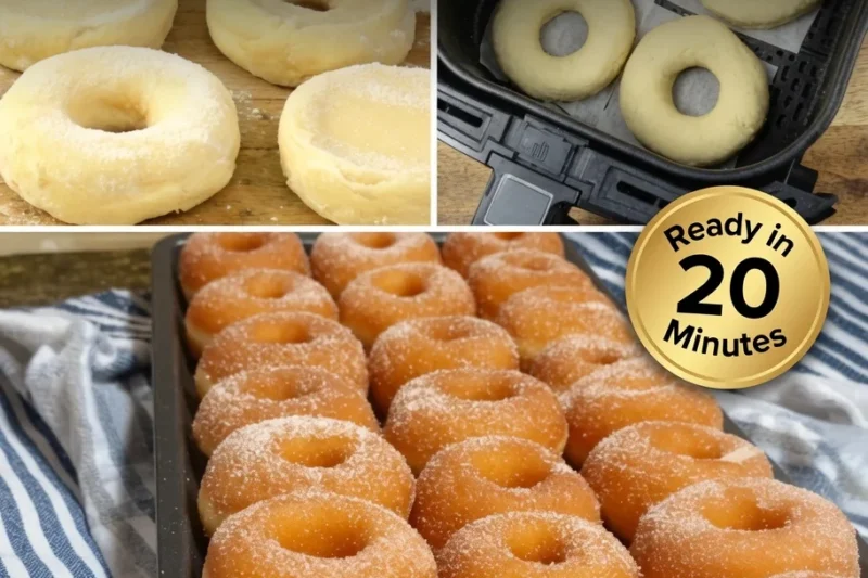 High-Protein Keto Air Fryer Donuts