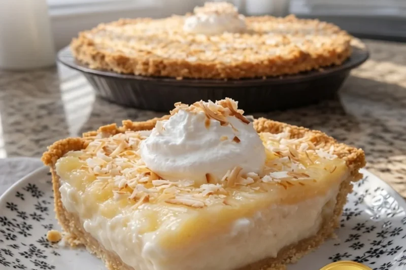 High-Protein Keto Coconut Cream Pie