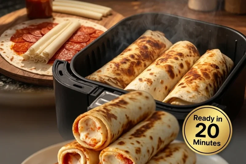 High-Protein Keto Pepperoni Cheese Roll-Ups