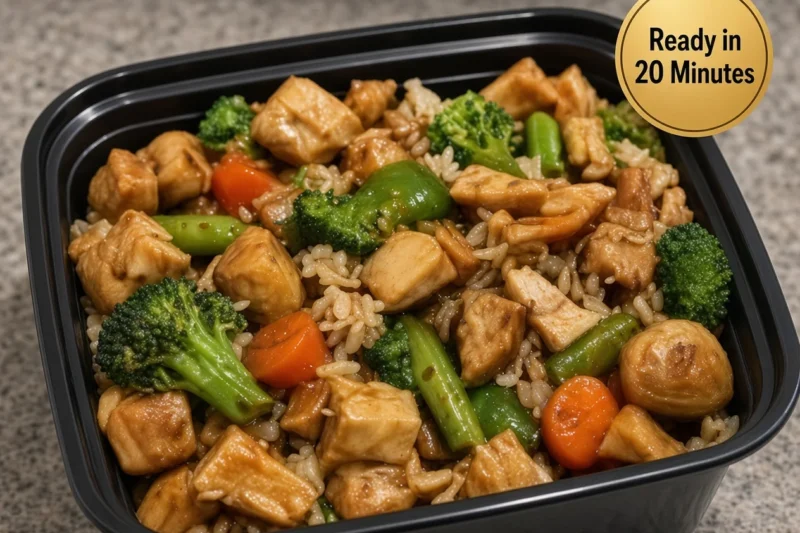 High-Protein Teriyaki Chicken Stir-Fry