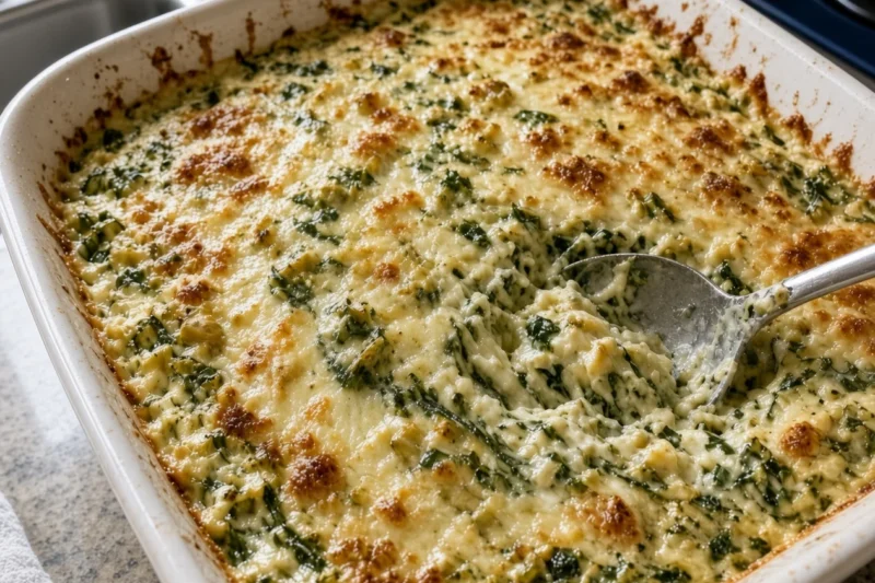 Creamy Spinach Bake