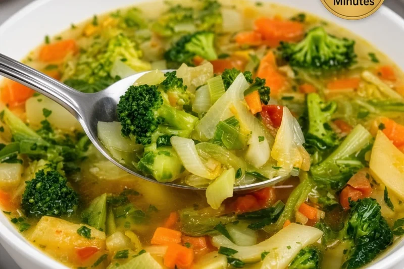 High-Protein Vegetable Soup