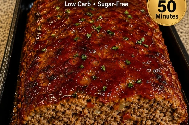 High-Protein Stove Top Stuffing Meatloaf