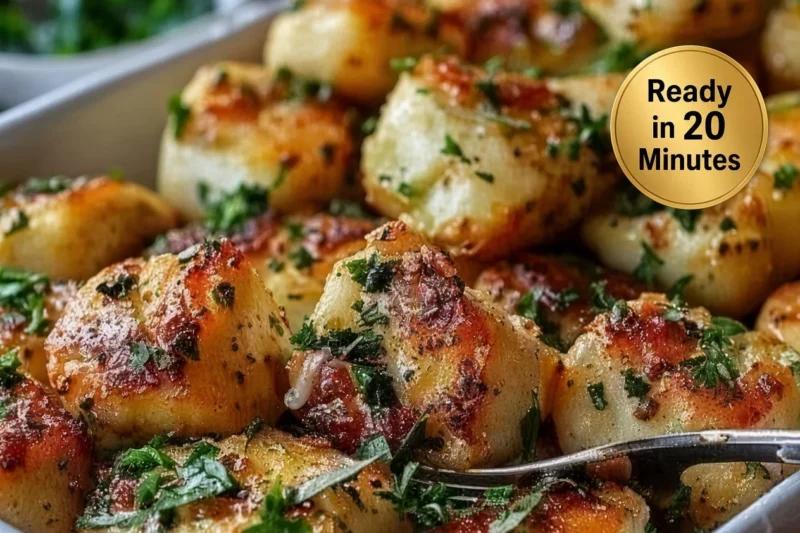 High-Protein Lemon & Garlic Chicken Bites