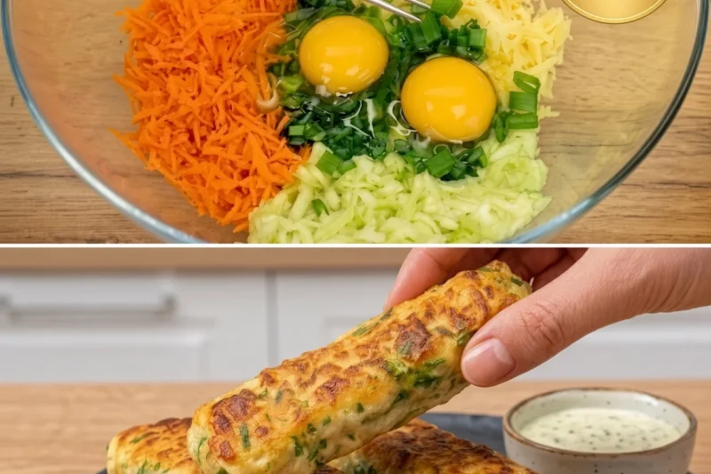 High-Protein Zucchini Cheese Sticks