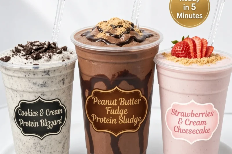 Protein Sludge Trio
